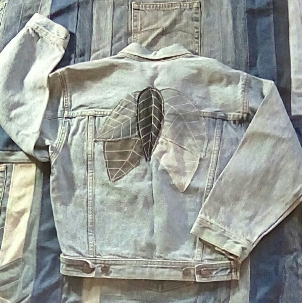 Jean Jacket The Original Arizona Jeans Company altered